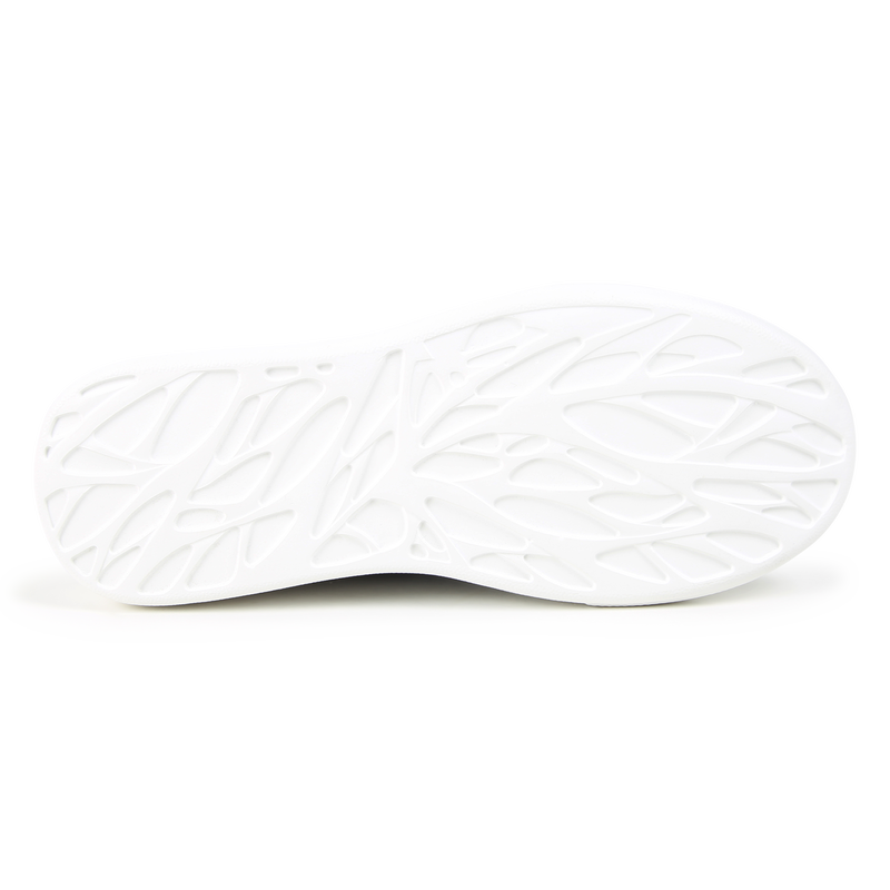 Low-top leather trainers KARL LAGERFELD KIDS 
                        BOY