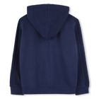 Hooded fleece zip sweatshirt HUGO 
                    BOY
