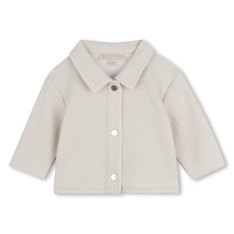 CARDIGAN, SKIRT AND T-SHIRT SET MICHAEL KORS 
                        GIRL