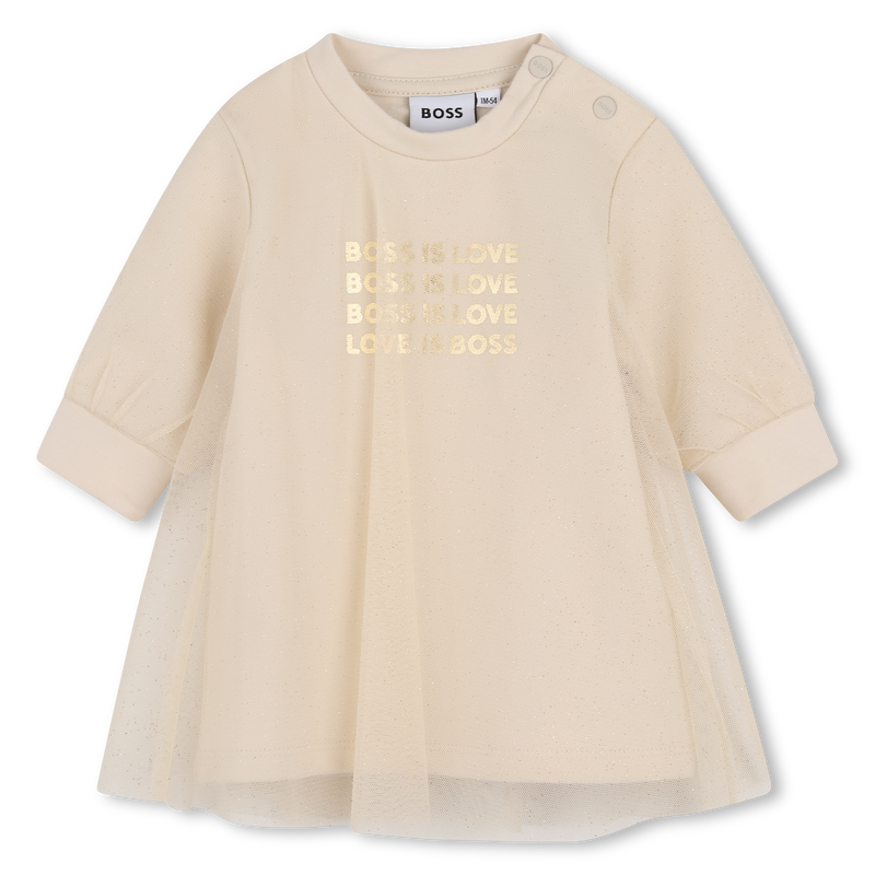 Long Sleeve Dress BOSS 
                        GIRL