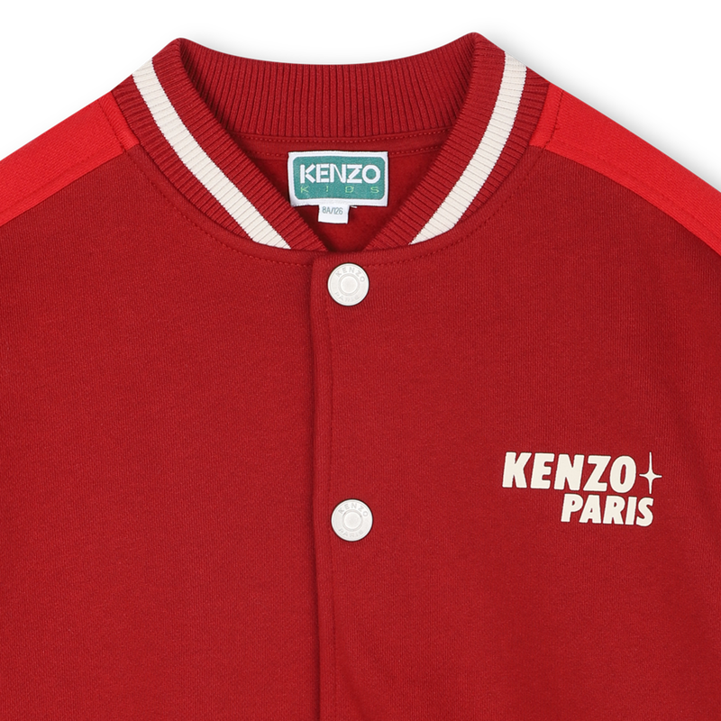 Cardigan with snap button closure KENZO KIDS 
                        BOY