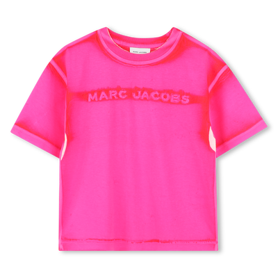 Embroidered cotton T-shirt MARC JACOBS UNISEX