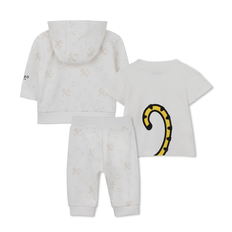 Pants, cardigan, and t-shirt set KENZO KIDS 
                        UNISEX