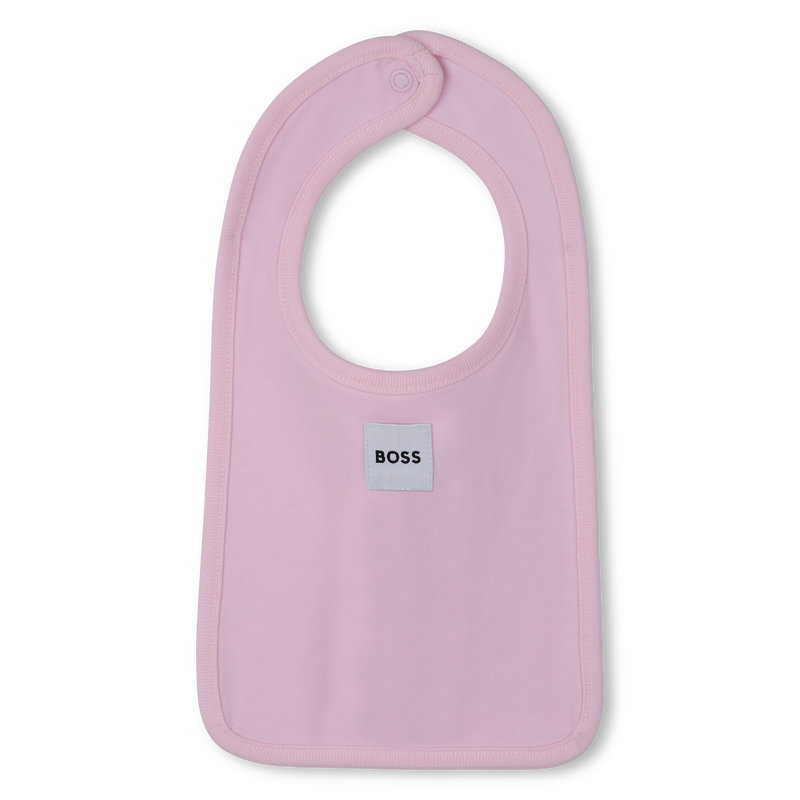 PAJAMA SET + BIB + BEANIE BOSS 
                        GIRL