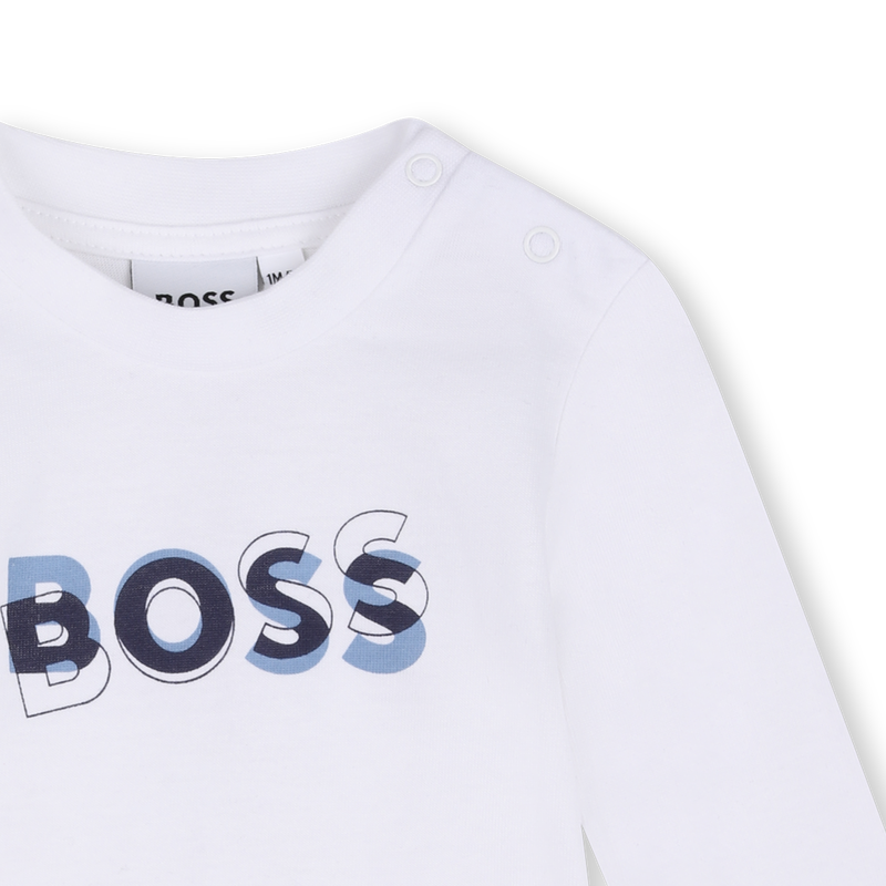 Pants, cardigan, and t-shirt set BOSS 
                        BOY