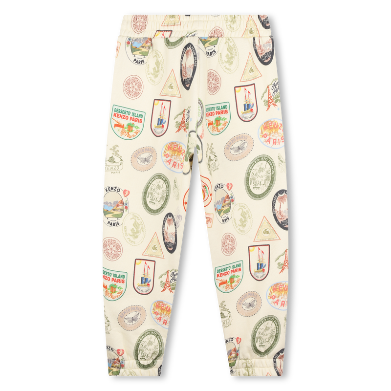 Fleece jogging bottoms KENZO KIDS 
                        GIRL