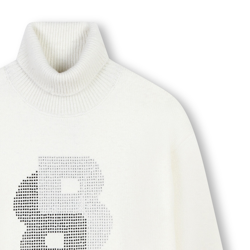 Jumper dress with diamant&eacute;s BOSS 
                        GIRL