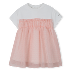 Short sleeve dress, PINK PALE, hi-res