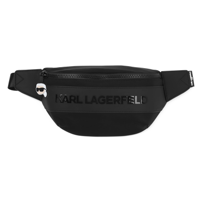 Belt bag with KARL badge KARL LAGERFELD KIDS BOY