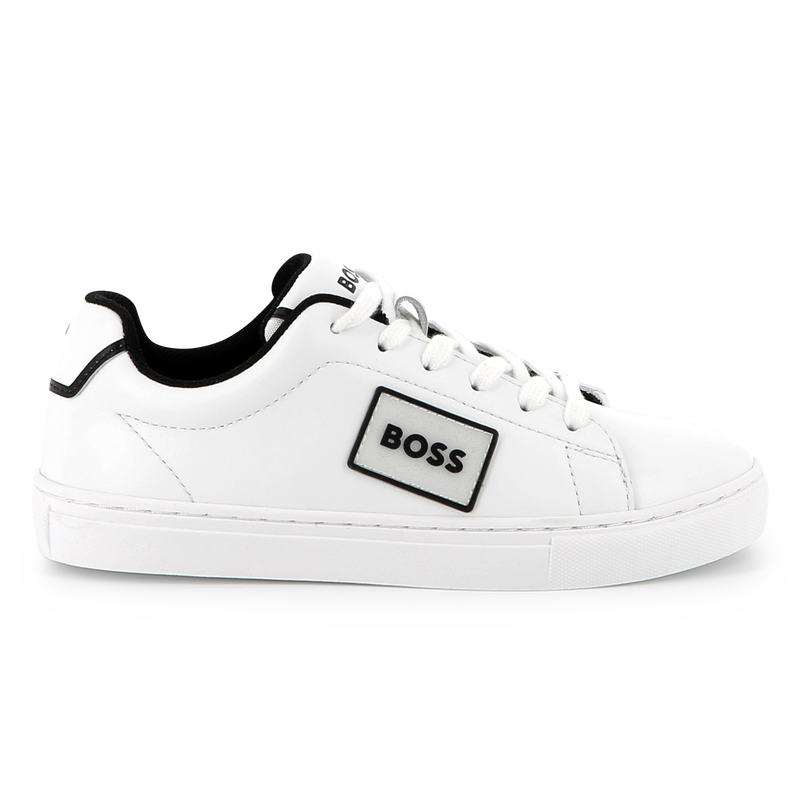 Cowhide leather sneakers BOSS 
                        BOY