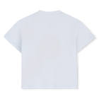 T-shirt with press stud on the shoulder KENZO KIDS 
                    GIRL