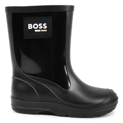 Bi-textured rain boots BOSS BOY