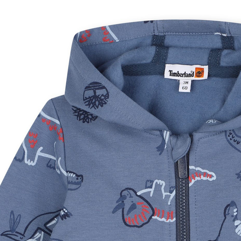 Hooded zipped sweatshirt TIMBERLAND 
                        BOY