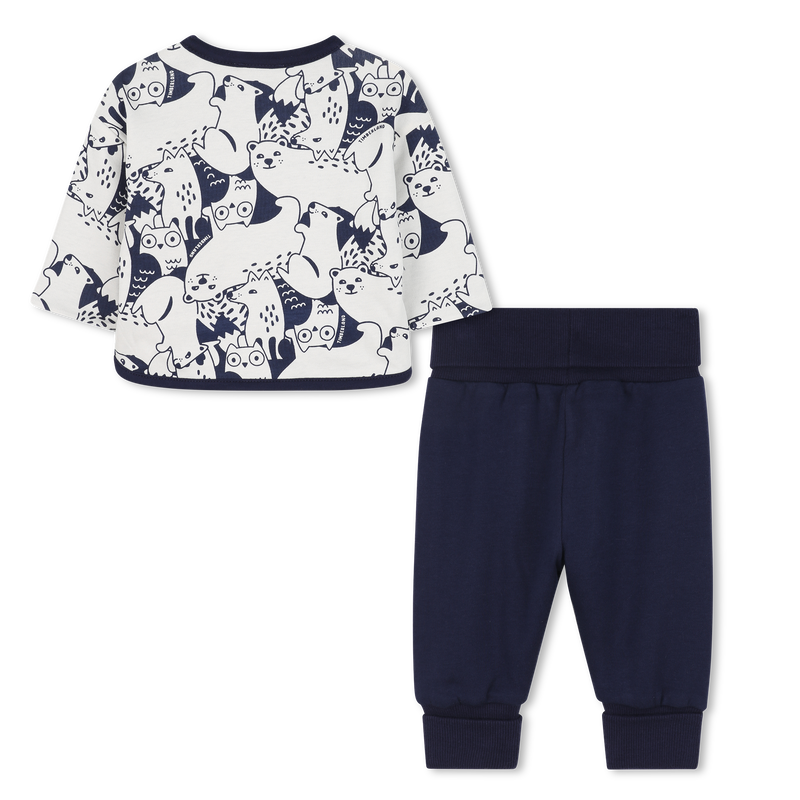 Snap T-shirt and pants TIMBERLAND 
                        BOY