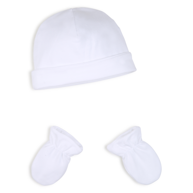 PYJAMA + BODYSUIT + BEANIE + MITTENS SET BOSS 
                        BOY