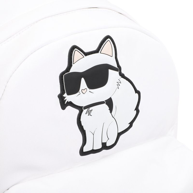 Small rucksack with badge KARL LAGERFELD KIDS 
                        GIRL