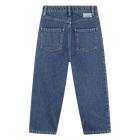 Pleated panelled jeans KENZO KIDS 
                    GIRL