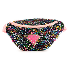 Velvet-based fanny pack BILLIEBLUSH 
                    GIRL
