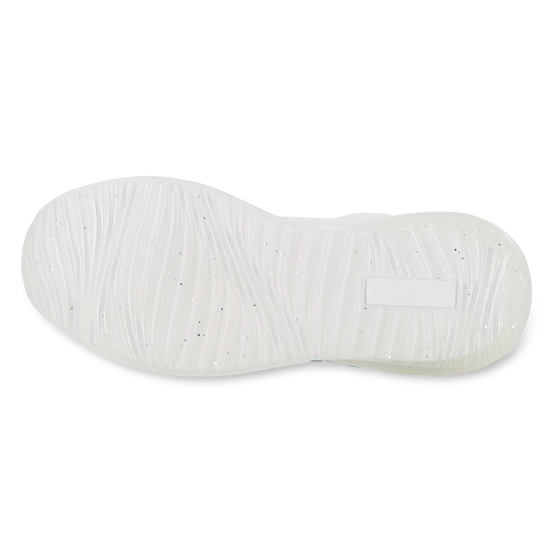 Lace-up trainers with badge KARL LAGERFELD KIDS 
                        GIRL