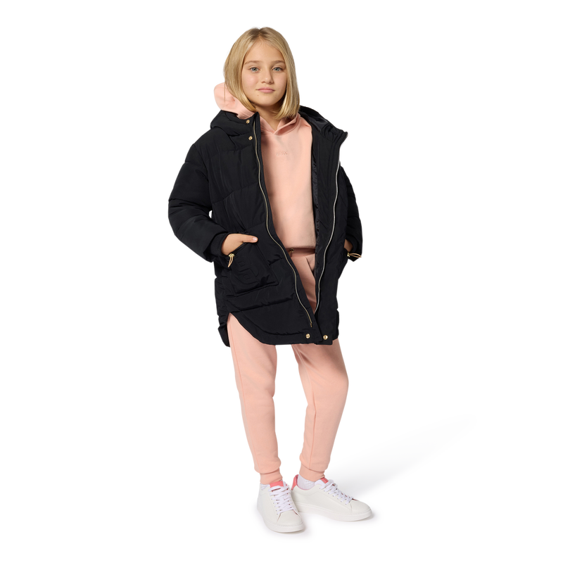 Hooded down jacket BOSS 
                        GIRL