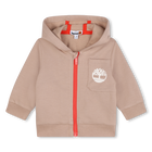 Hooded zipped sweatshirt TIMBERLAND 
                    BOY