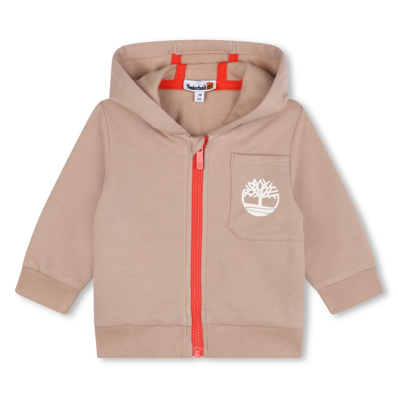 Hooded zipped sweatshirt TIMBERLAND 
                        BOY
