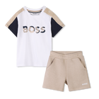T-shirt and shorts set BOSS 
                    BOY