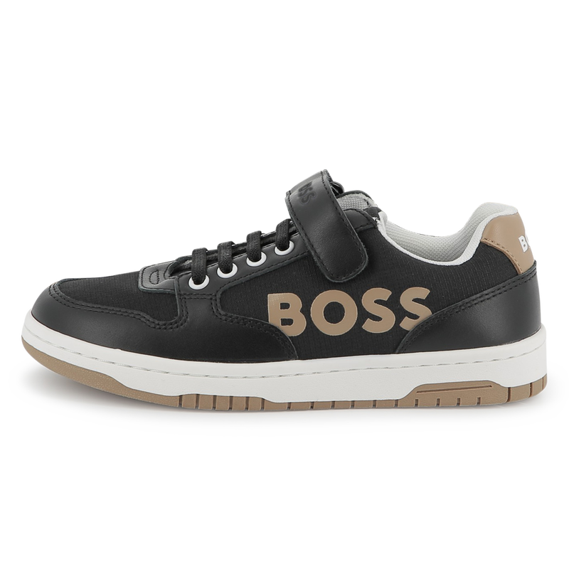 Laced hook-and-loop trainers BOSS 
                        BOY