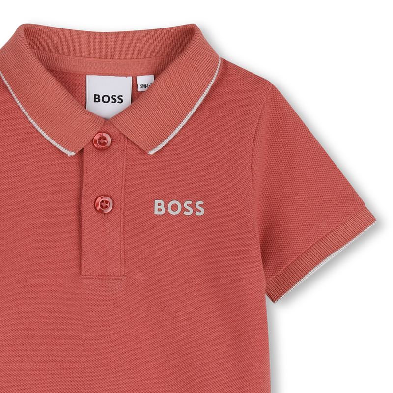 SHORT-SLEEVED POLO SHIRT BOSS 
                        BOY