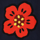 Knitted flower and logo jumper KENZO KIDS 
                    GIRL
