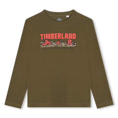T-shirt with print and message TIMBERLAND BOY