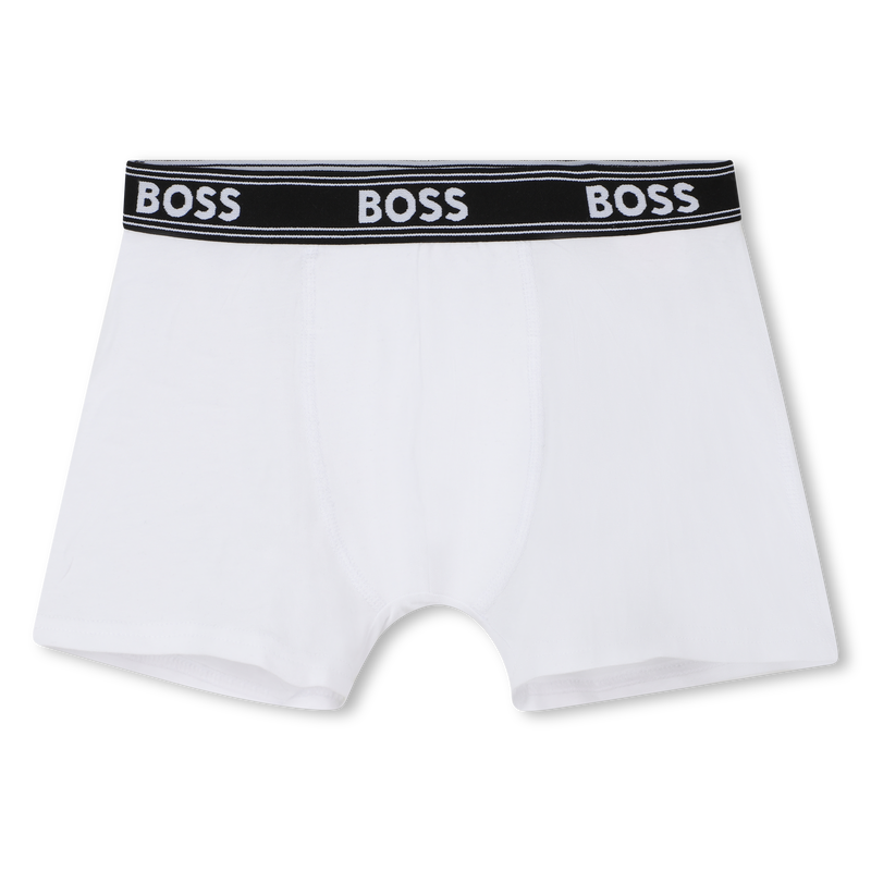 Pack of 3 jersey boxer briefs BOSS 
                        BOY