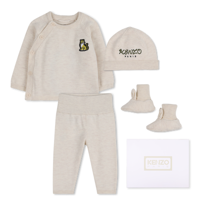 JUMPER, TROUSERS AND HAT SET KENZO KIDS UNISEX