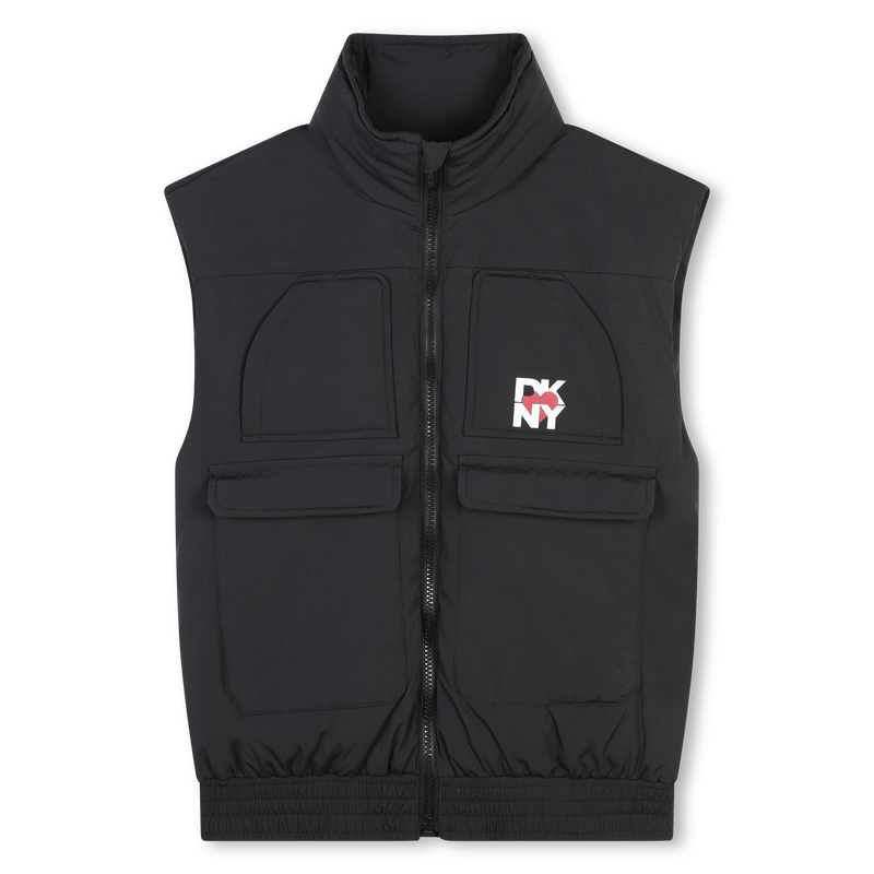 Sleeveless puffer jacket DKNY 
                        GIRL