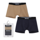 Pack of 2 jersey boxer briefs BOSS 
                    BOY