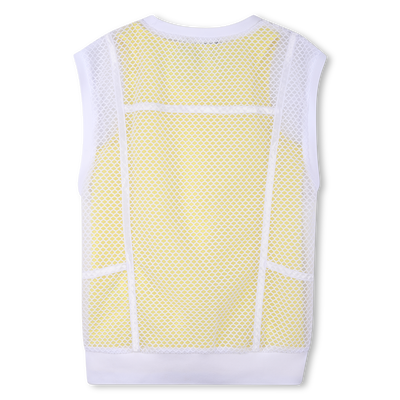 2-IN-1 FISHNET T-SHIRT DKNY GIRL