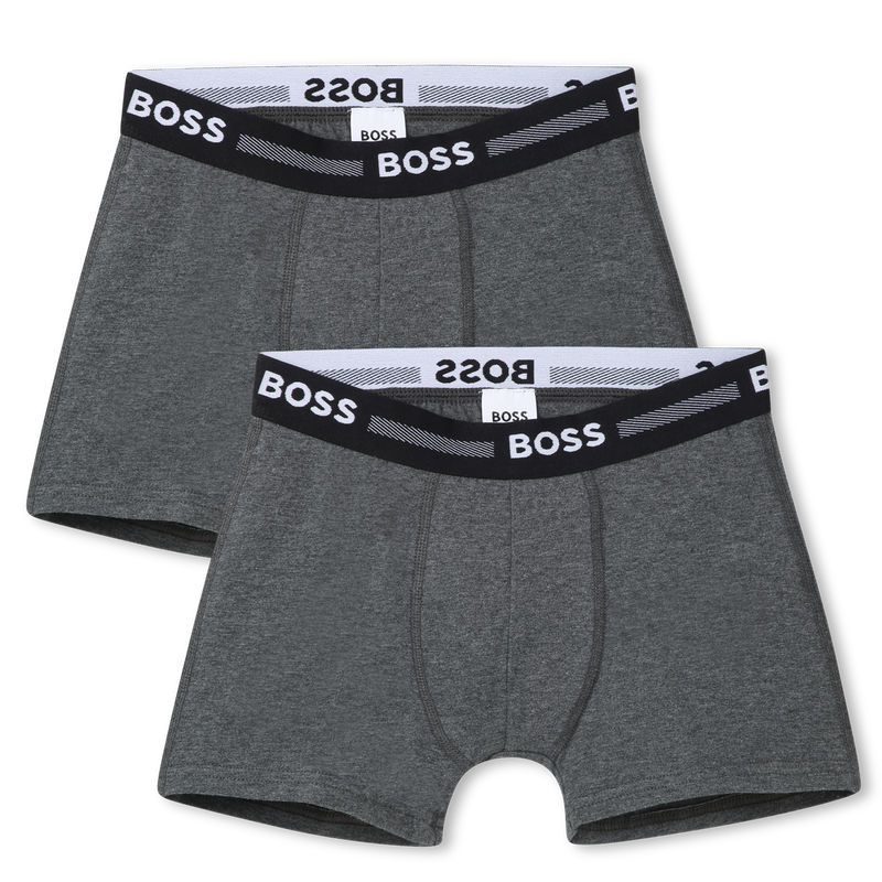 Set of 2 cotton boxer shorts BOSS 
                        BOY