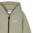 Hooded cardigan BOSS 
                    BOY