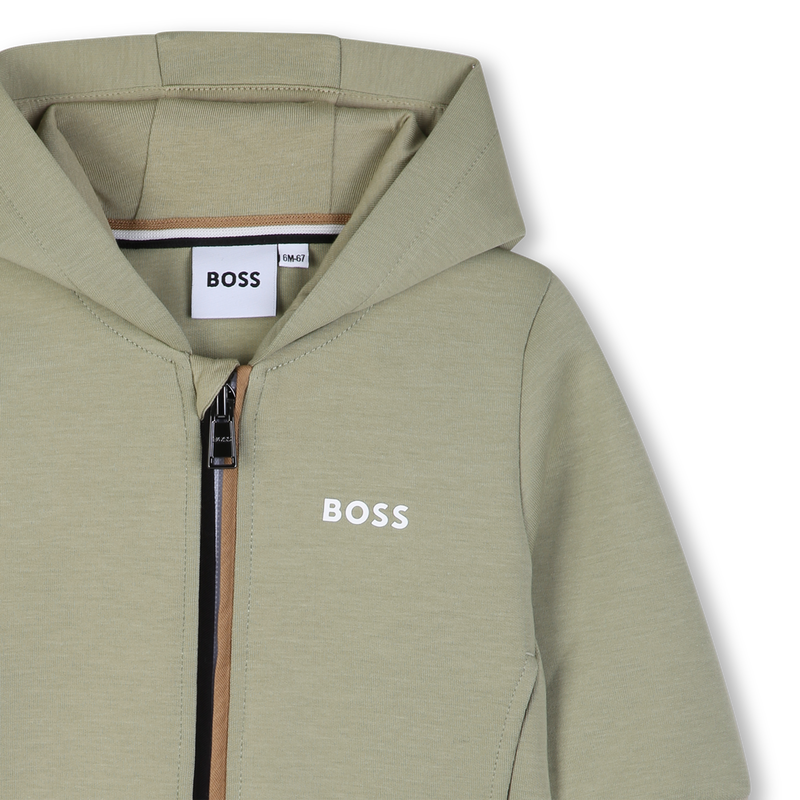 Hooded cardigan BOSS 
                        BOY