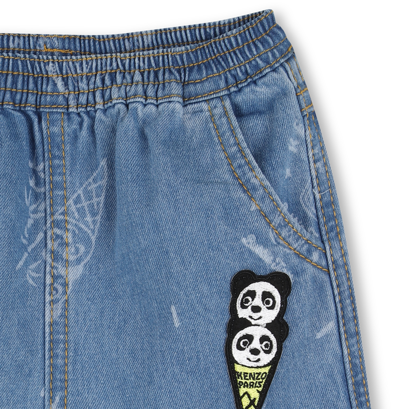 DENIM BERMUDA SHORTS KENZO KIDS 
                        BOY