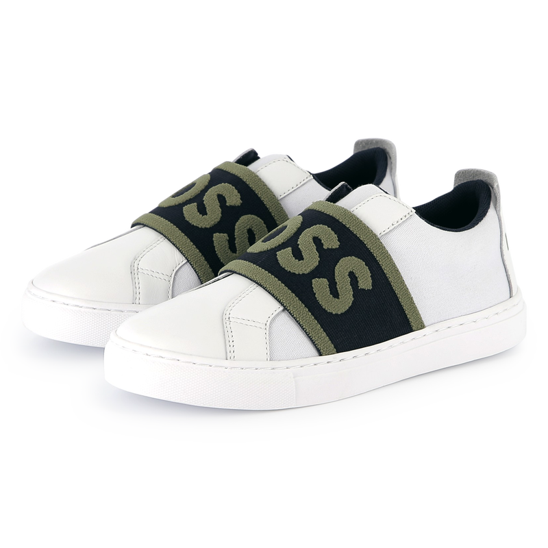 Two-tone slip-on trainers BOSS 
                        BOY