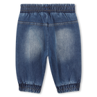 Denim effect knitted trousers TIMBERLAND 
                    BOY