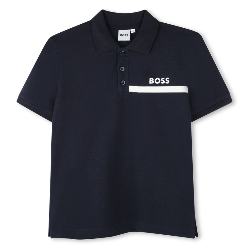 SHORT SLEEVE POLO BOSS 
                        BOY