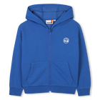 Hooded jogging cardigan TIMBERLAND 
                    BOY
