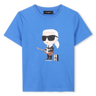 Short-sleeved T-shirt KARL LAGERFELD KIDS 
                    BOY