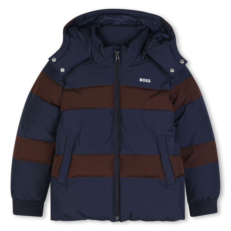 Hooded down jacket BOSS 
                        BOY