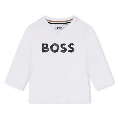Cotton logo T-shirt BOSS BOY
