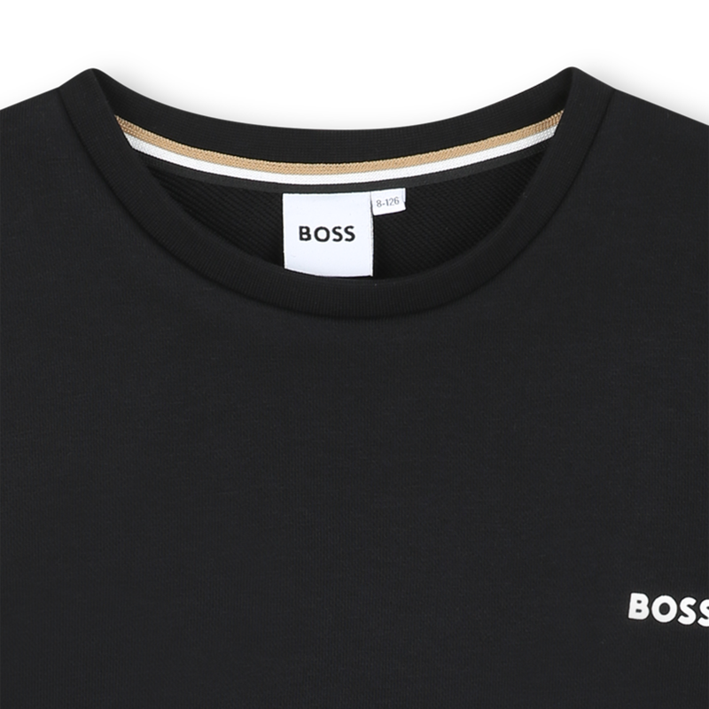 Plain round-neck sweatshirt BOSS 
                        BOY