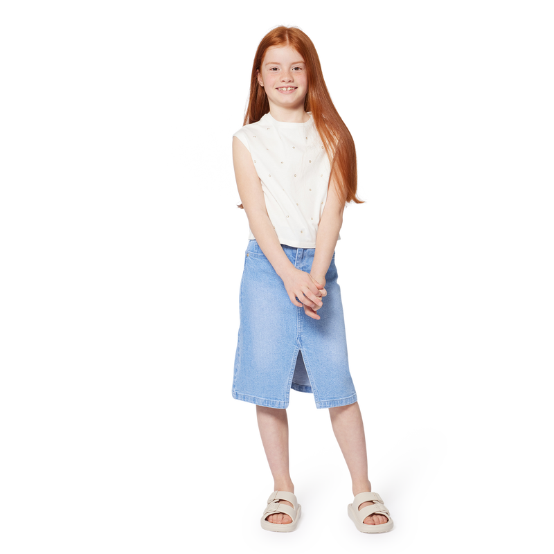 Cotton party T-shirt MICHAEL KORS 
                        GIRL