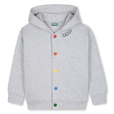 Hooded cardigan KENZO KIDS BOY